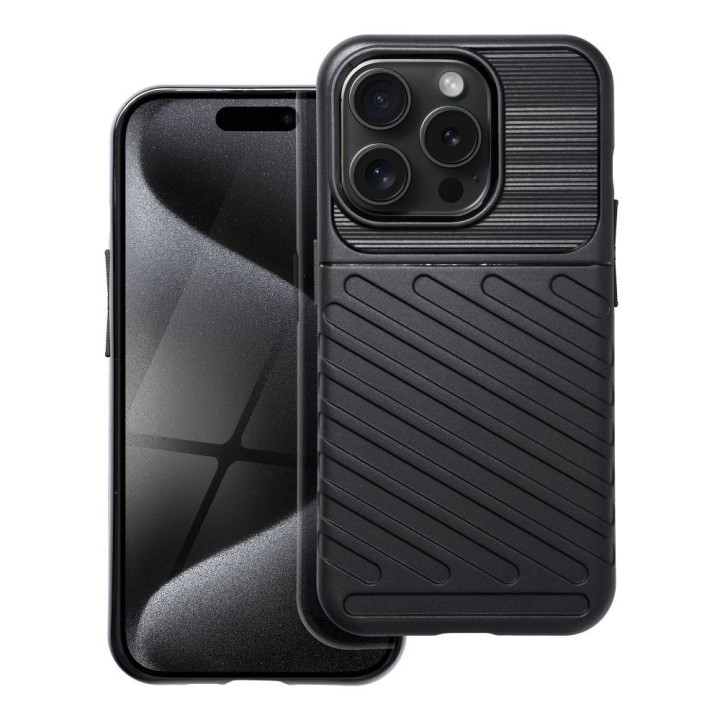 Чехол для iPhone 15 PRO Thunder черный
