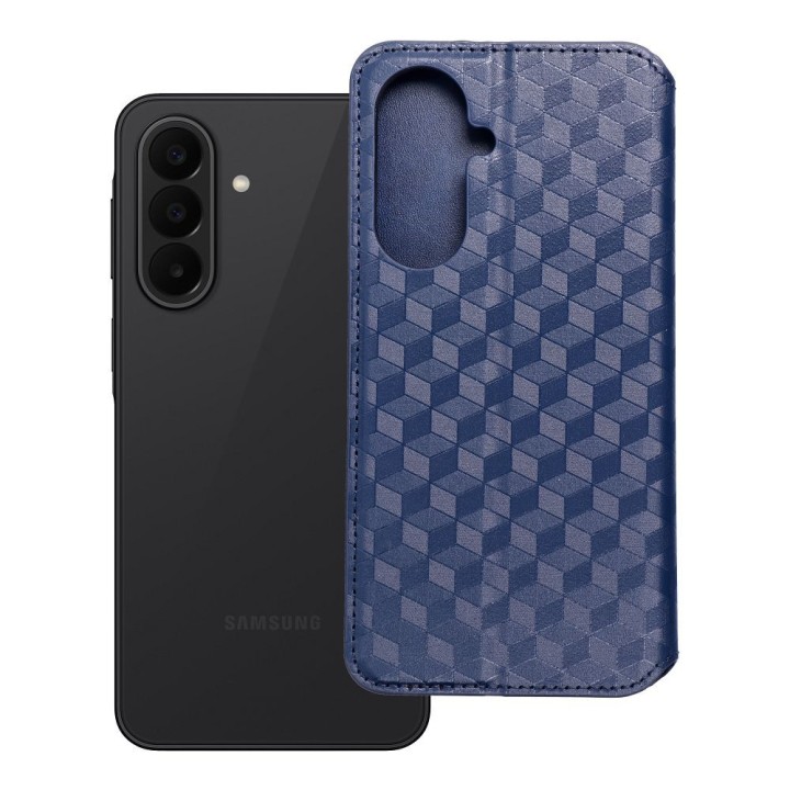 Flip case for Samsung A27 Cubic Book blue