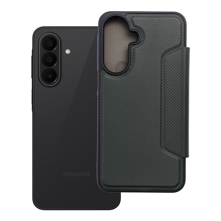 Flip case for Samsung A27 Razor Book dark green