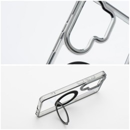 Чохол для Samsung S26 Ultra Frame Circle Stand сумісний з MagSafe чорний
