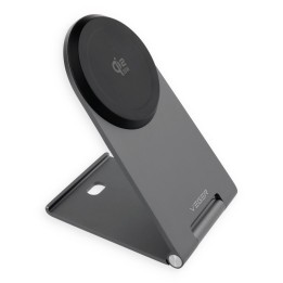Бездротовий зарядний пристрій для телефону Qi 2.2 25W VEGER Q3 Pro чорний