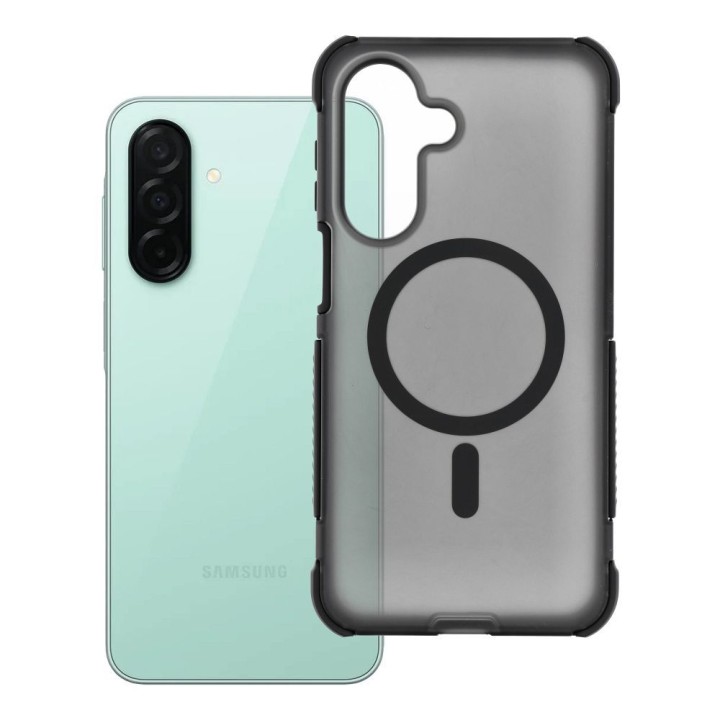 Case for Samsung A27 Forcell F-Protect BumperX Premium compatible with MagSafe black 0INT
