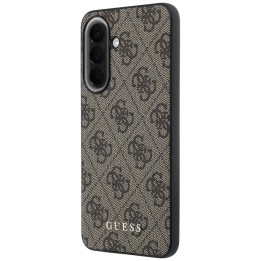 GUESS чехол для SAMSUNG Galaxy A37 GUHCSA37G4GFBR (PU 4G Classic) коричневый