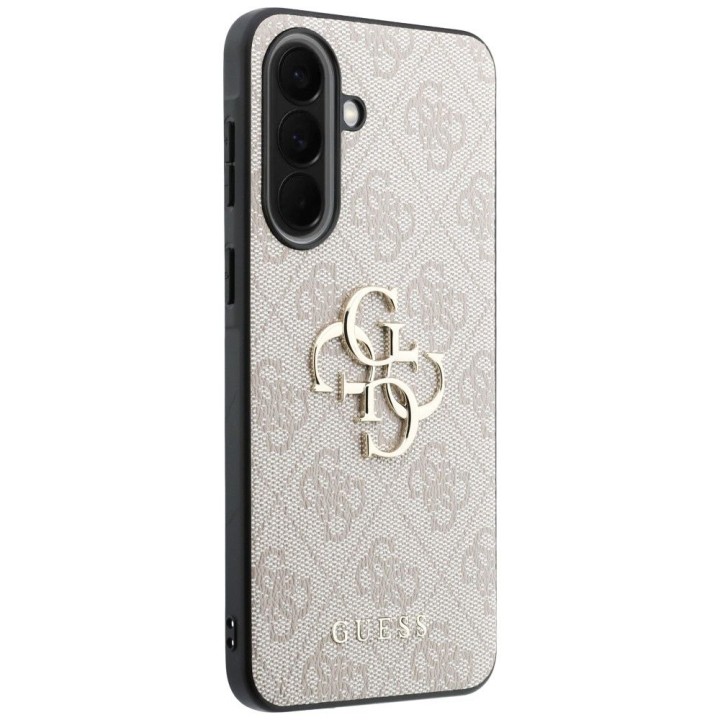 GUESS чохол для SAMSUNG Galaxy A57 GUHCSA574GMGPI (4G PU Big Логотип) рожевий