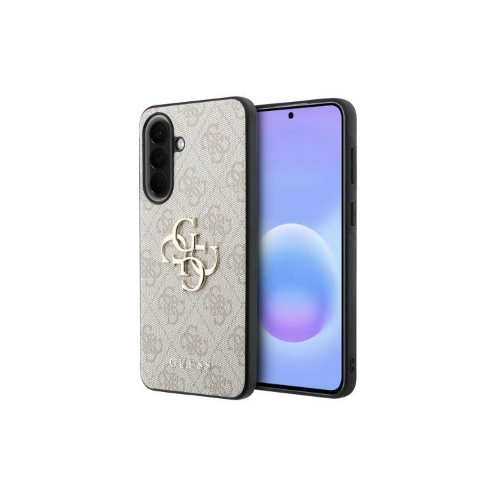 GUESS чохол для SAMSUNG Galaxy A57 GUHCSA574GMGPI (4G PU Big Логотип) рожевий