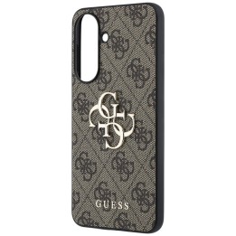GUESS case for SAMSUNG Galaxy A37 GUHCSA374GMGBR (4G Big Metal Logo) brown