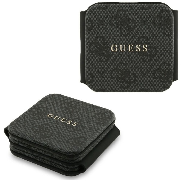 Wireless charger 3-in-1 compatible with MagSafe 15W GUESS GUE005439 black