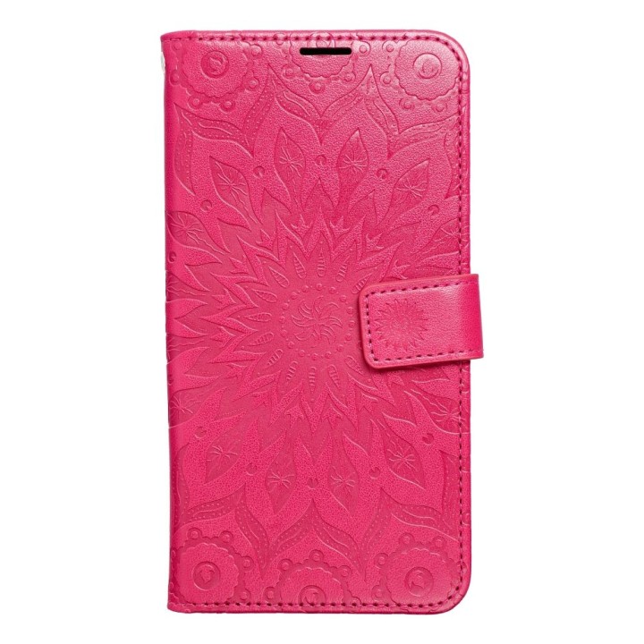 Flip case for iPhone 15 Mezzo Book mandala magenta