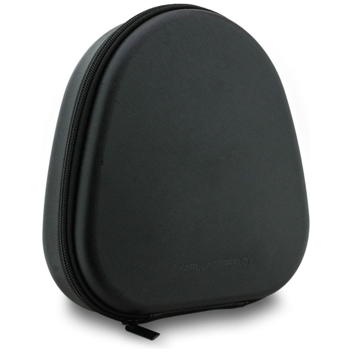Wireless headphones on-ear ANC KARL LAGERFELD Grained Initials KF003083 black