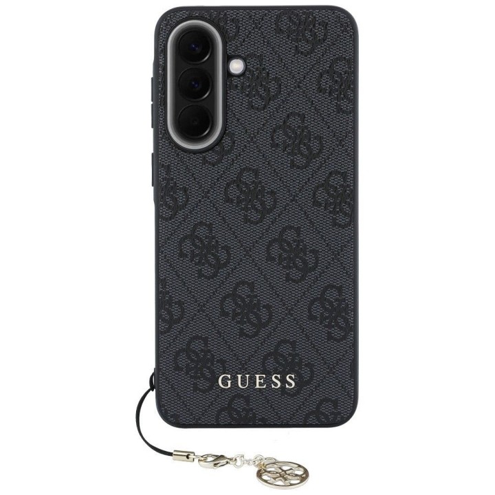 GUESS чохол для SAMSUNG Galaxy A37 GUHCSA37GF4GGR (PU 4G Classic Logo with Charm) чорний