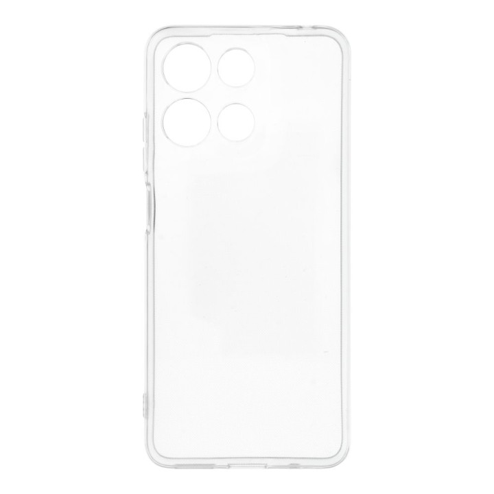 Case for Motorola G17 Clear Case 2 mm (camera protection) transparent