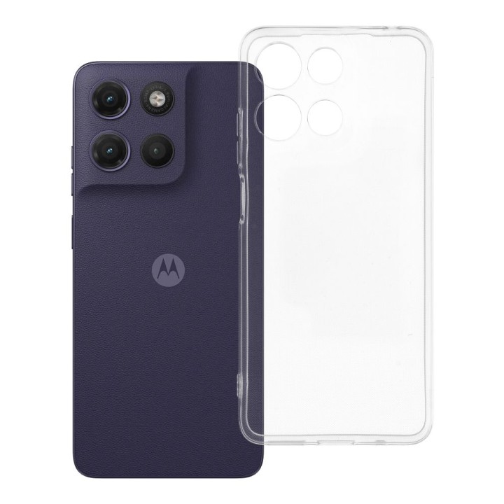 Чохол для Motorola G17 Clear Case 2 mm (camera protection) прозорий