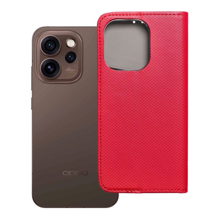 Чохол з клапаном для Oppo Reno 15 PRO 5G Smart Case Book червоний