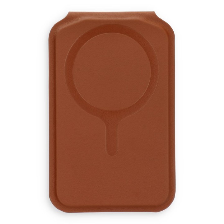 Case wallet with stand MagSafe compatible Satechi Vegan Leather Wallet Stand leather brown