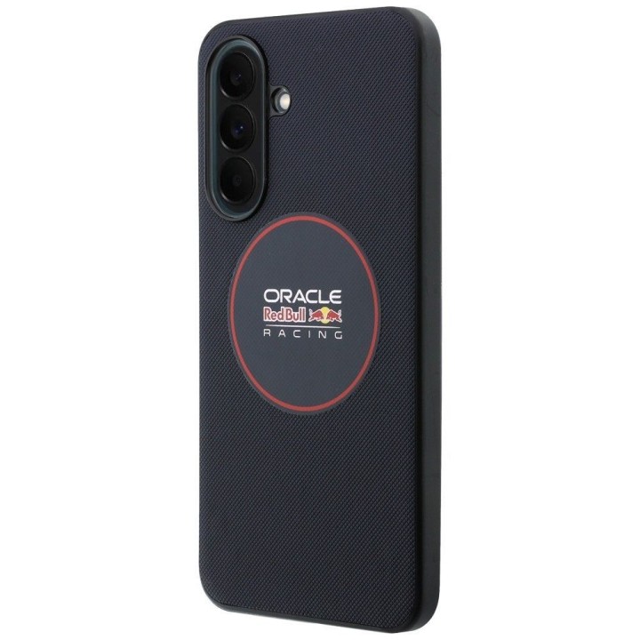RED BULL case for SAMSUNG A37 RBHCA3724PUILVR (Meshed PU Red Ring & Metal Buttons) navy blue