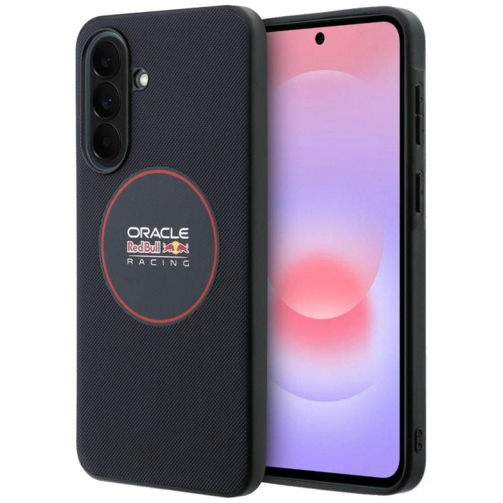 RED BULL чехол для SAMSUNG A37 RBHCA3724PUILVR (Meshed PU Red Ring & Metal Buttons) темно-синий