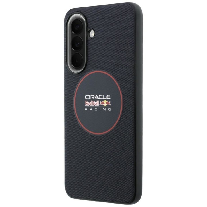 RED BULL futerał do SAMSUNG A57 RBHCA5724PUILVR (Meshed PU Red Ring & Metal Buttons) granatowy
