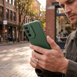 Чохол для Xiaomi Redmi 15A Matt 2.0 темно-зелений