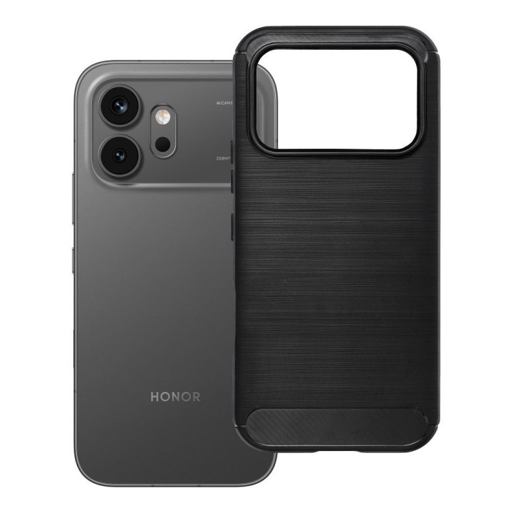 Чехол для Honor 600 Carbon 2.0 черный