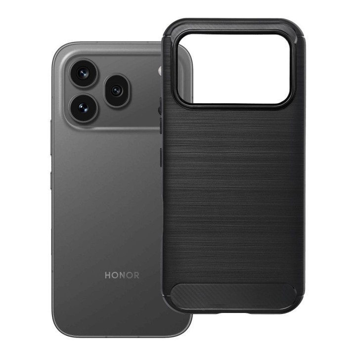 Чохол для Honor 600 PRO Carbon 2.0 чорний