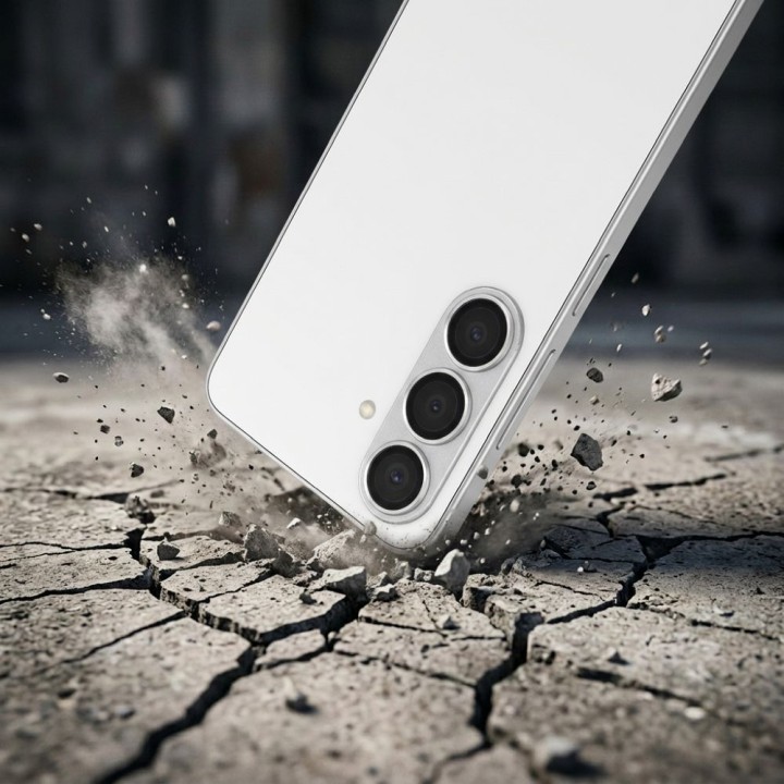 Tempered camera glass for Samsung S26 AR+AF Full Metal silver