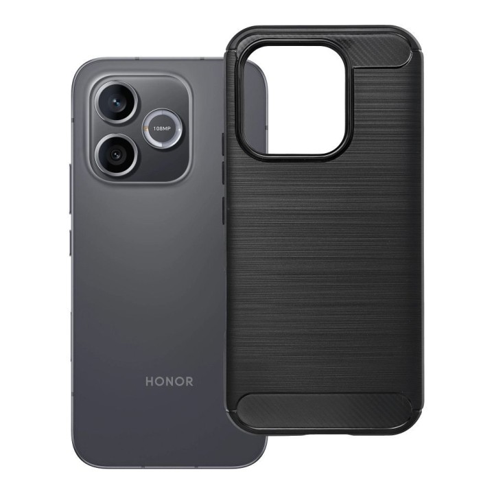 Чехол для Honor 600 LITE Carbon 2.0 черный