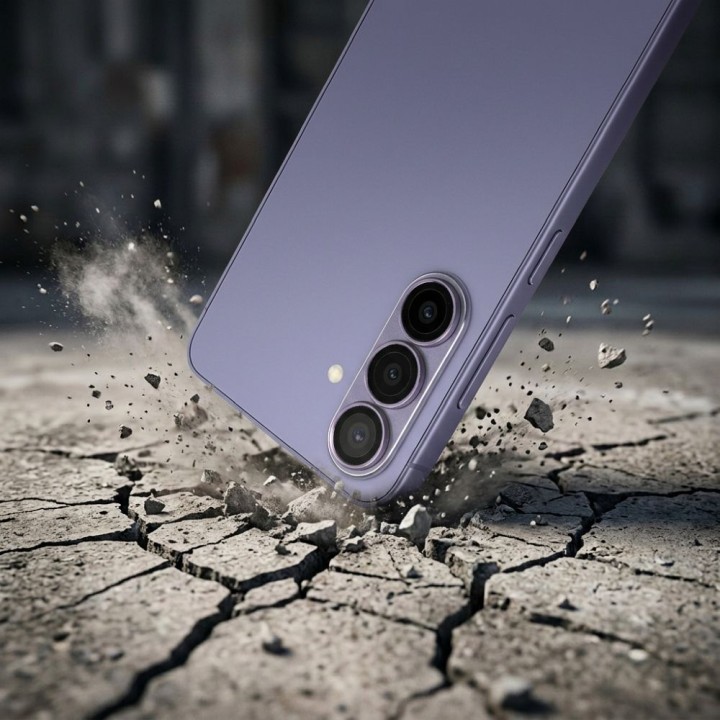 Tempered camera glass for Samsung S26 AR+AF Full Metal purple