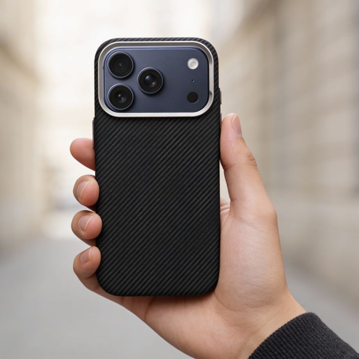 Чохол для iPhone 15 PRO MAX K-Look сумісний із MagSafe чорний