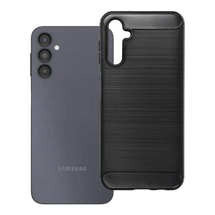 Чехол для Samsung A14 4G / 5G Carbon 2.0 черный