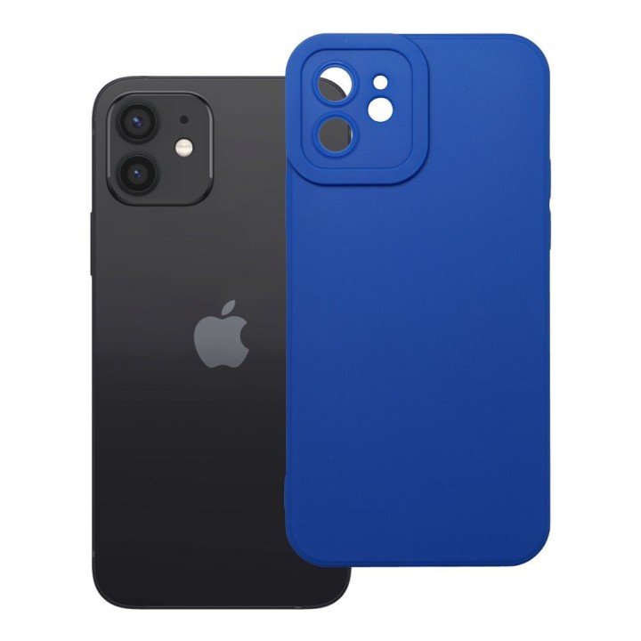 Чехол для iPhone 12 Matt 2.0 синий