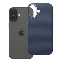 Case for iPhone 17 K-Look compatible with MagSafe blue v2