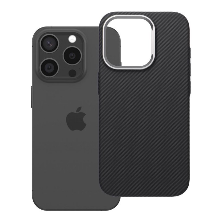 Case for iPhone 15 PRO K-Look MagSafe compatible black