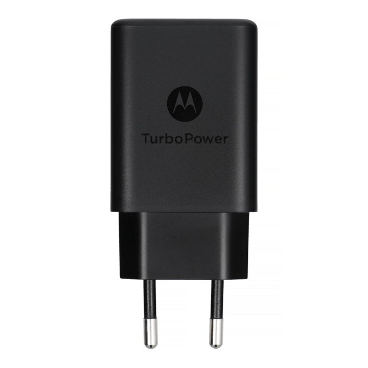 MOTOROLA oryginalna ładowarka sieciowa Typ C TurboPower 15W SC-32 czarna bulk