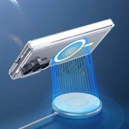 DUX DUCIS case CLIN MAG compatible with Magsafe for SAMSUNG With Fold 8 Ultra transparent