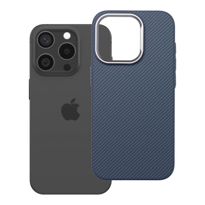 Case for iPhone 15 PRO K-Look compatible with MagSafe blue