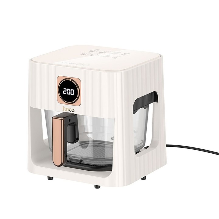 Аерогриль Air Fryer Hoco з сенсорним екраном 4,5L 1100W HE22 білий