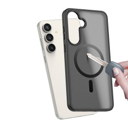 DUX DUCIS чехол YIND совместимый с Magsafe для SAMSUNG S26 FE черный
