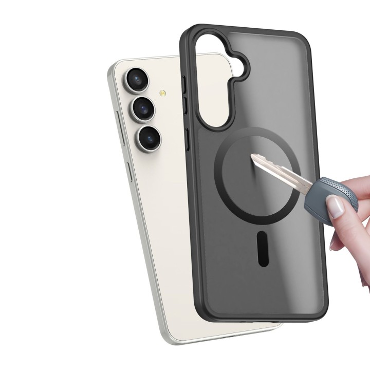 DUX DUCIS чохол YIND сумісний із MagSafe для SAMSUNG S26 FE чорний