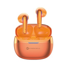 Wireless headphones in-ear TWS Forcell F-Audio Pulse Air ENC gold 0INT