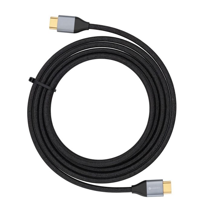 Кабель Display Port — Display Port 2.1 Forcell 16K 60Hz/8K 120Hz/4K 240Hz - High Speed, HDR, Ethernet, G-SYNC/FreeSync, 80Gbps,
