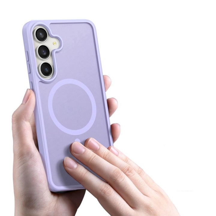 DUX DUCIS case YIND compatible with Magsafe for SAMSUNG S26 FE light purple