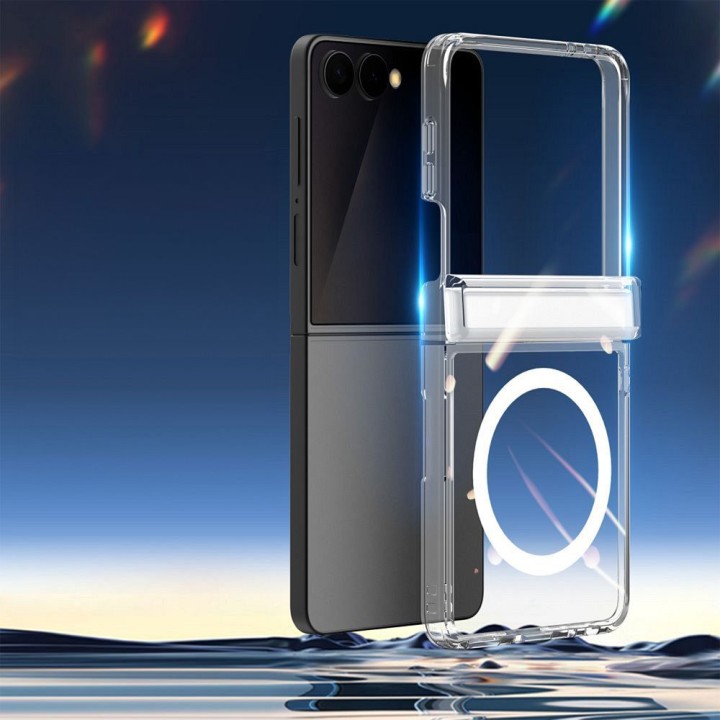DUX DUCIS чохол CLIN MAG сумісний із MagSafe для SAMSUNG Z Flip 8 прозорий