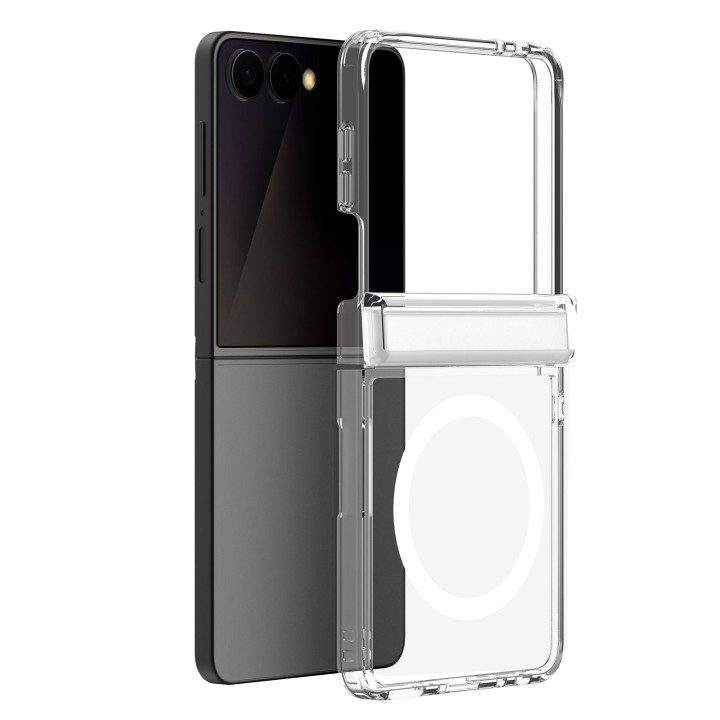 DUX DUCIS чехол CLIN MAG совместимый с Magsafe для SAMSUNG С Flip 8 прозрачный