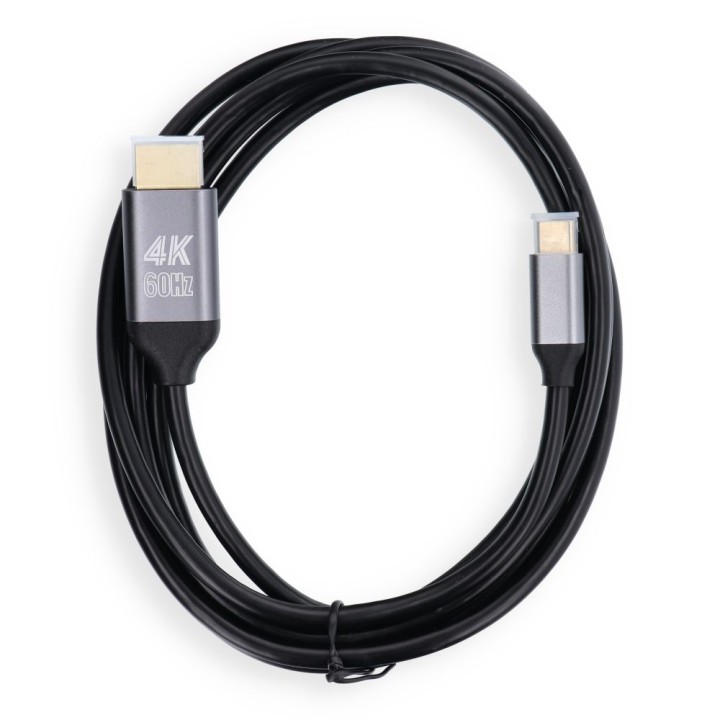 Cable USB C for HDMI Blue Star 4K 60Hz - High Speed, HDR, ARC, Ethernet, 2 m black