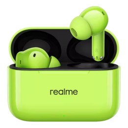 Бездротові навушники вкладиші Realme Buds T200 зелені