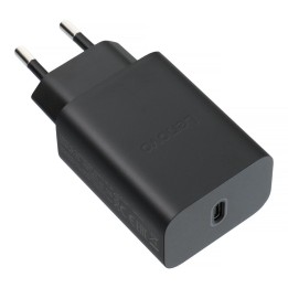 LENOVO (MOTOROLA) оригинальная сетевое зарядное устройство Тип C 30W MC309 черный bulk