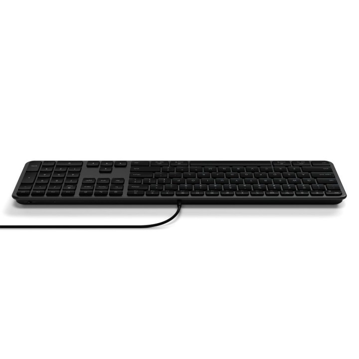 Клавіатура дротова USB A/USB C QWERTY Dual (Mac/Windows) Satechi Slim LX3 Wired czarrna