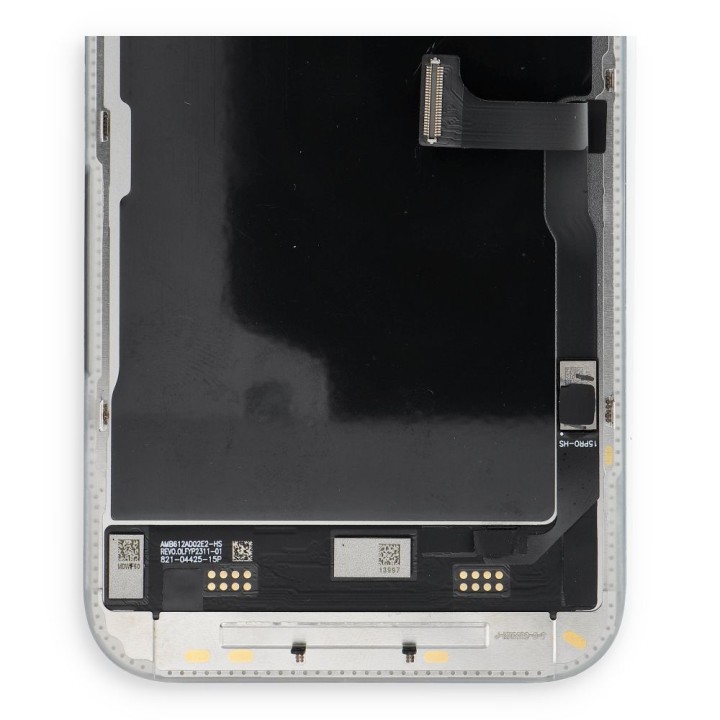 FixCell display for IPHONE 15 PRO SOFT OLED 120Hz Proximity light sensor flex cable (Diagnosable: Used)