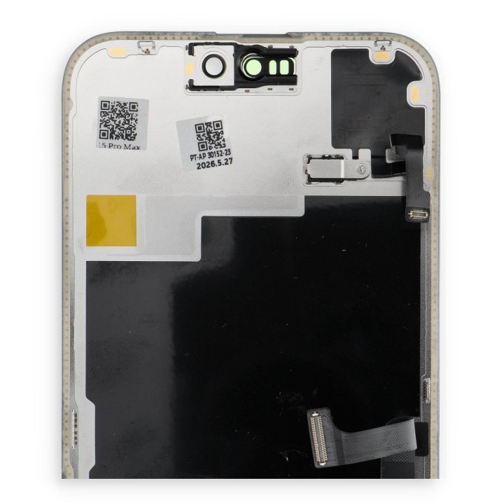 FixCell дисплей для IPHONE 15 PRO MAX SOFT OLED 120Hz Proximity light сенсор шлейф cable (Diagnosable: Used)