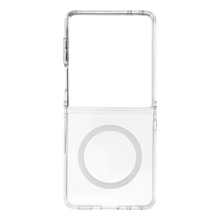 Case for Samsung Z Flip 8 4sF-S Clear compatible with MagSafe transparent
